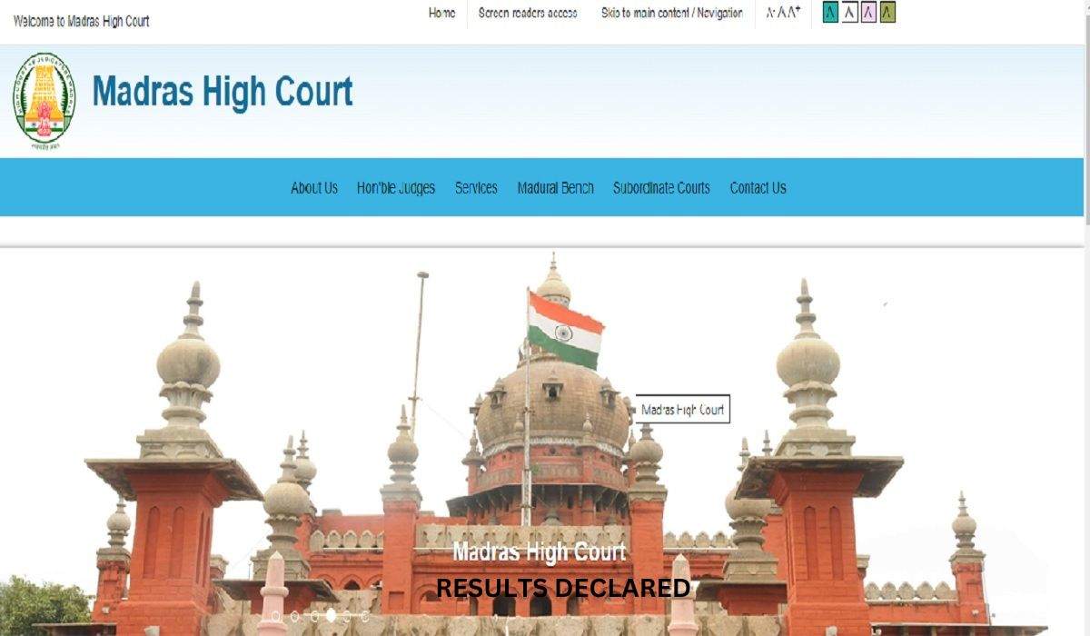 Madras High Court (MHC) Result 2022-23