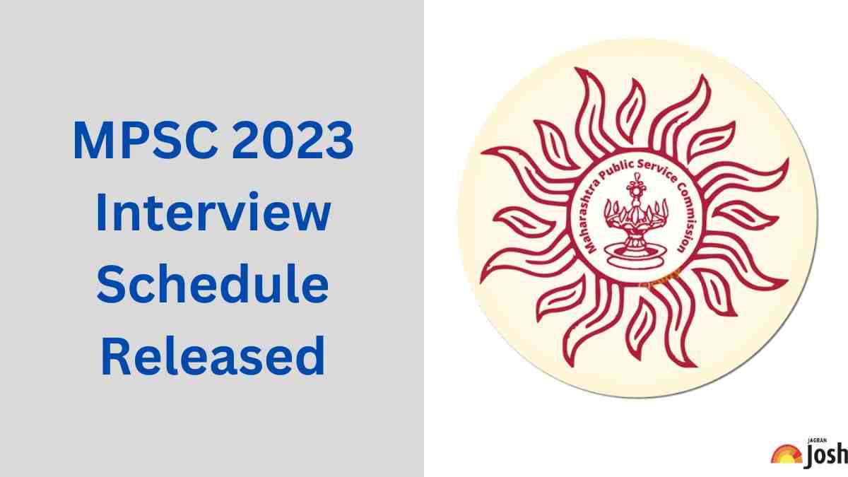 MPSC Interview Schedule 2023