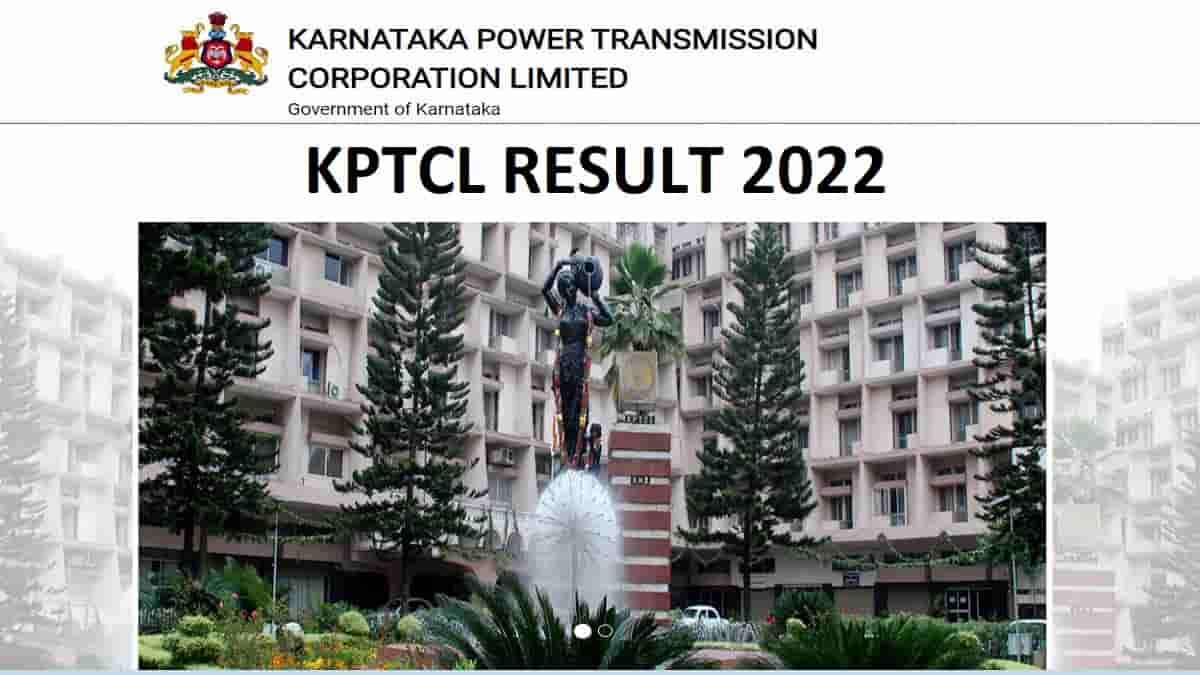 KPTCL Result 2022 