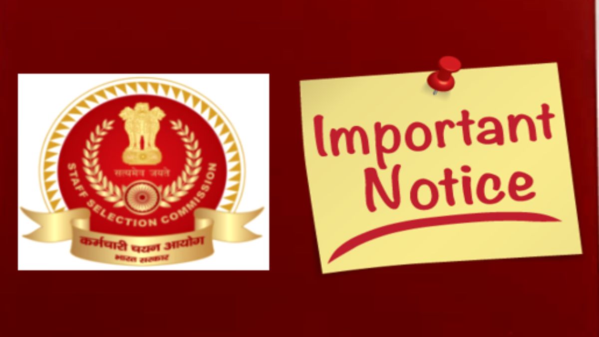 SSC Offline Challan Important Notice Released