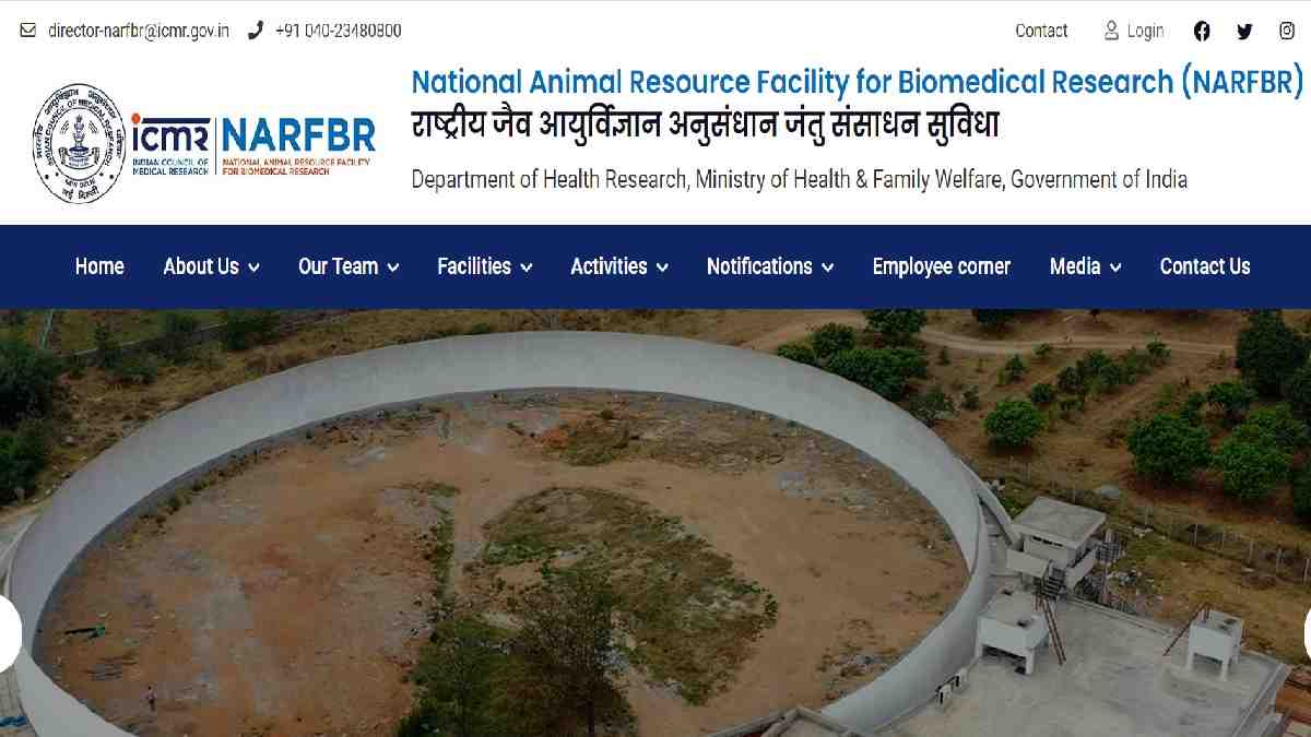 ICMR NARFBR  Recruitment 2023 Notification 