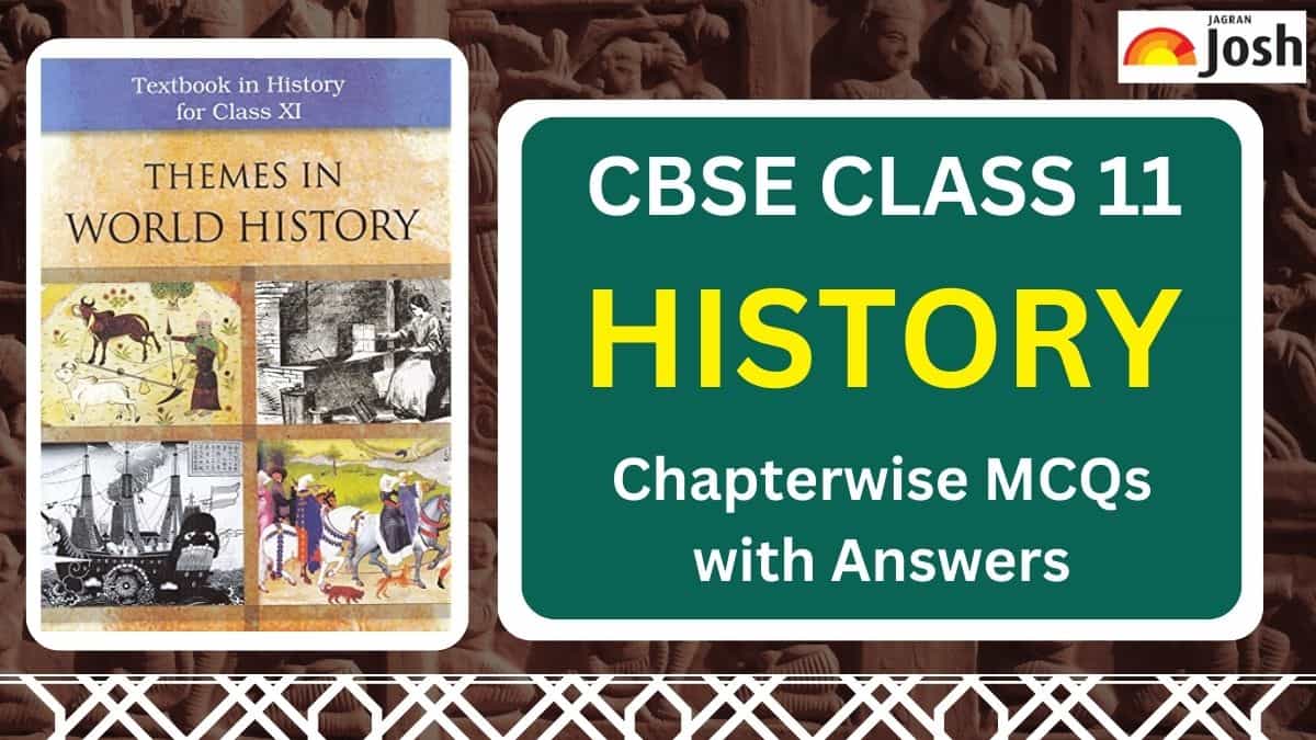 CBSE Chapterwise MCQs for History Class 11 NCERT from the Revised Syllabus (2023 - 2024)