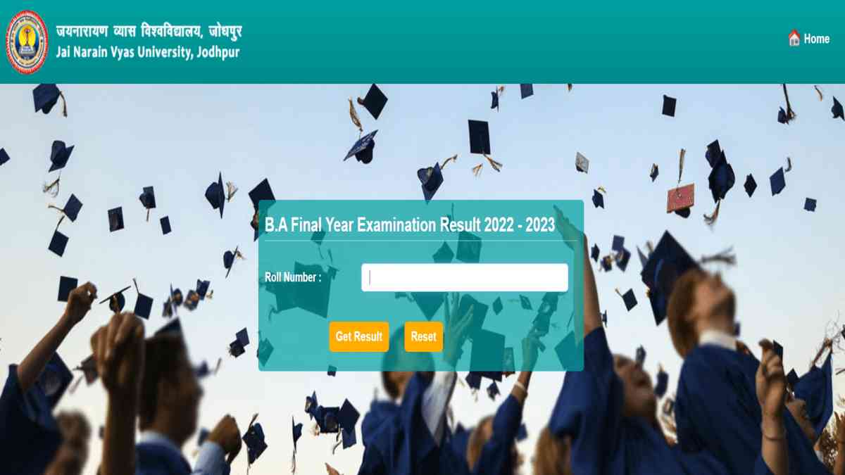 JNVU Result 2023 declared