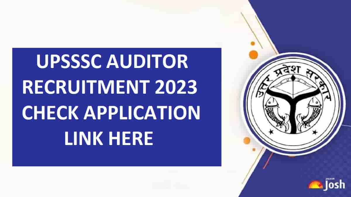 UPSSSC Auditor Recruitment 2023