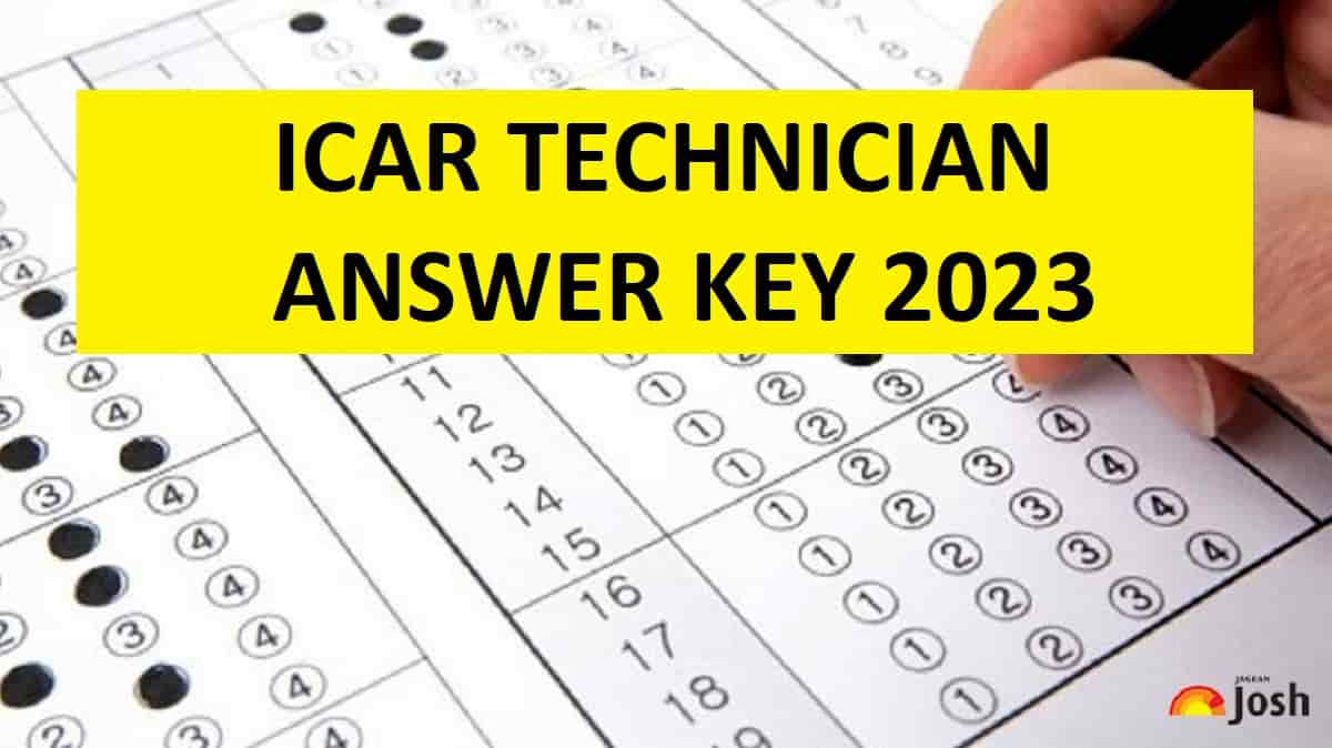 ICAR Technician Answer Key 2023