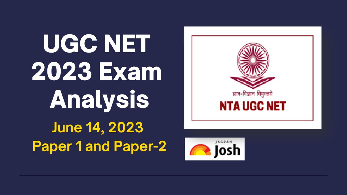 UGC NET 2023 Exam Analysis (June 14 Paper 1)