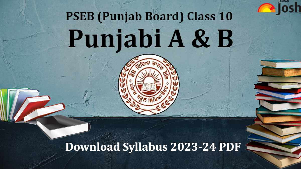 Download Punjab Board Class 10 Punjabi A and B Syllabus 2023-24 PDF