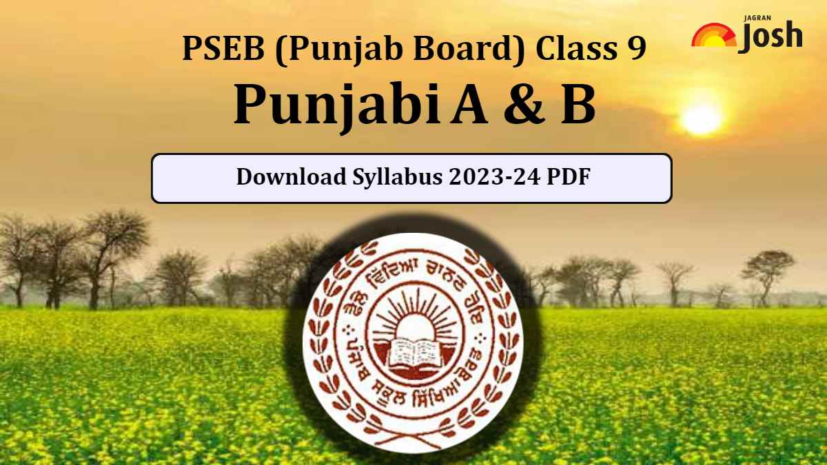 Download Punjab Board Class 9 Punjabi A and B Syllabus 2023-24 PDF