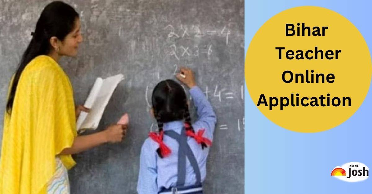 Bihar Teacher Online Application