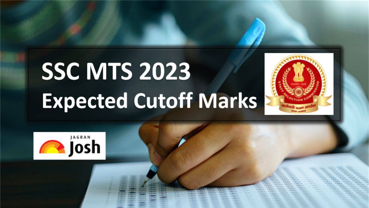 SSC MTS Expected Cutoff Marks Categorywise 2023