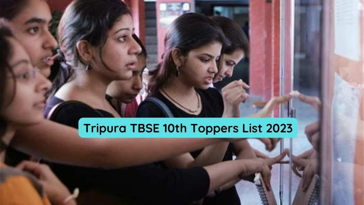 TBSE 10th Madhyamik Toppers List 2023
