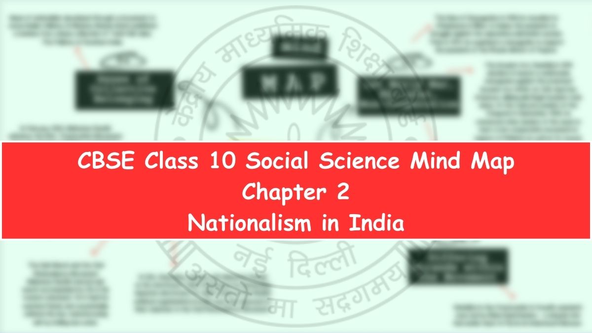 Download CBSE Class 10 Social Science Chapter 2 Mind Map PDF