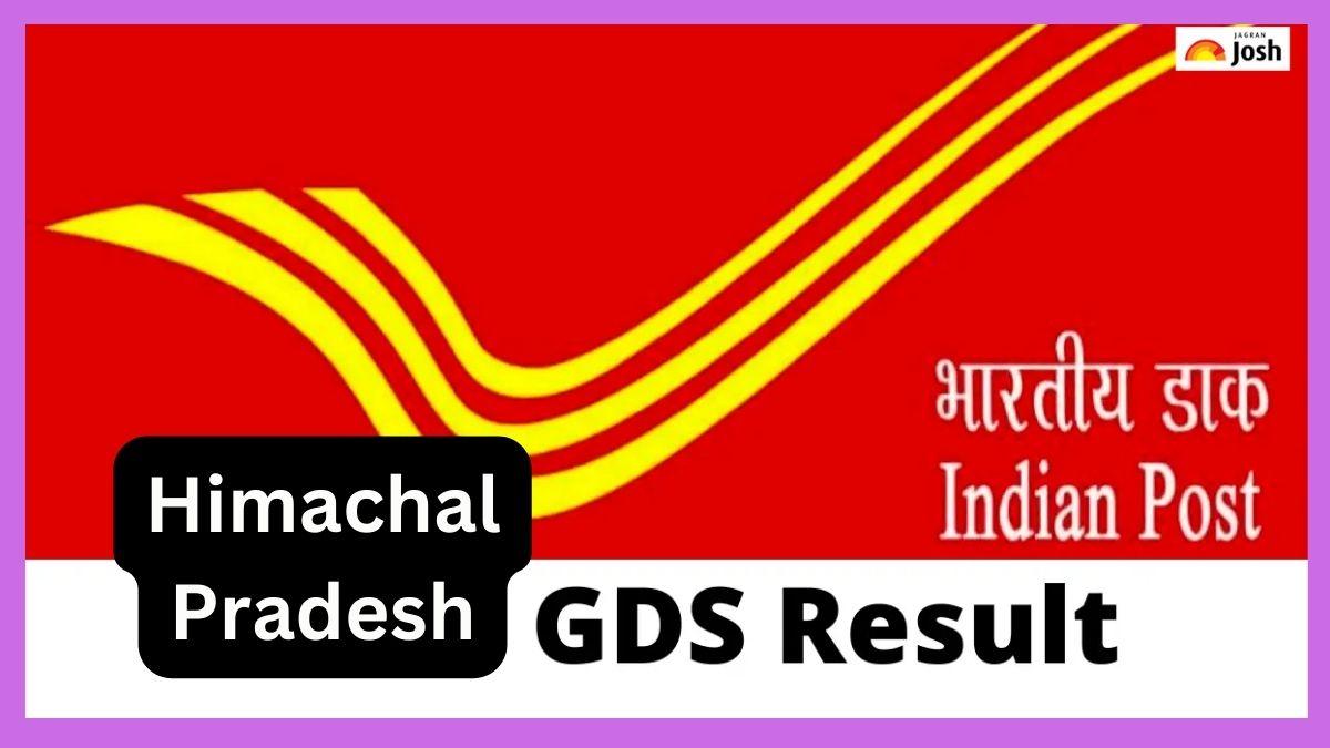 Himachal Pradesh GDS Result
