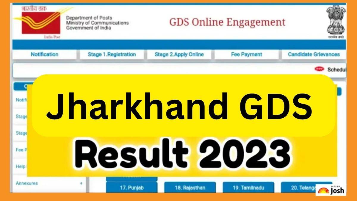 Jharkhand GDS Result 2023