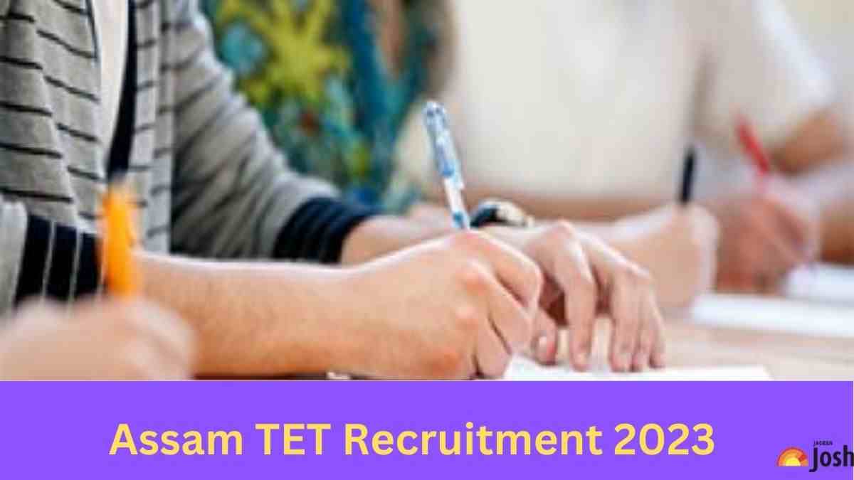 Assam TET Recruitment 2023