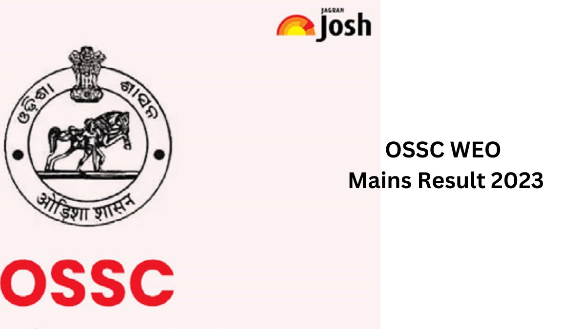 OSSC WEO Mains Result 2023 Out