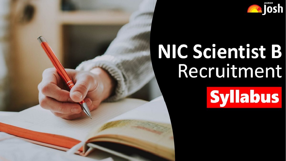 Get All Details About NIC Scientist B Syllabus