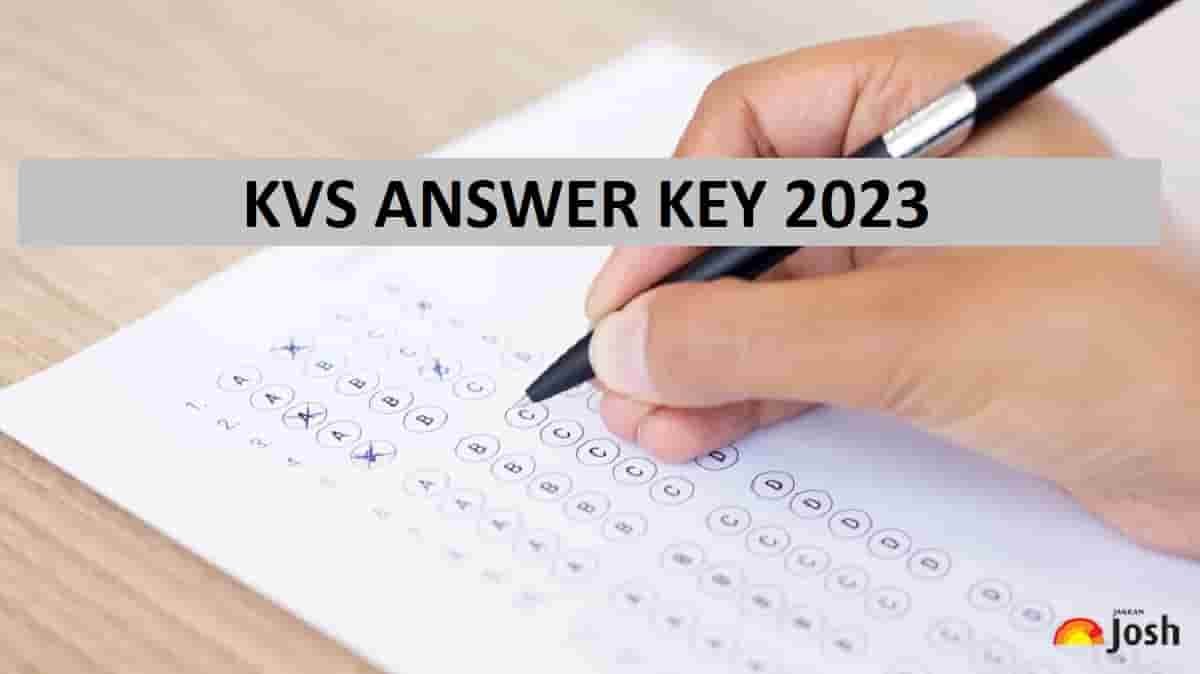 KVS Answer Key 2023 