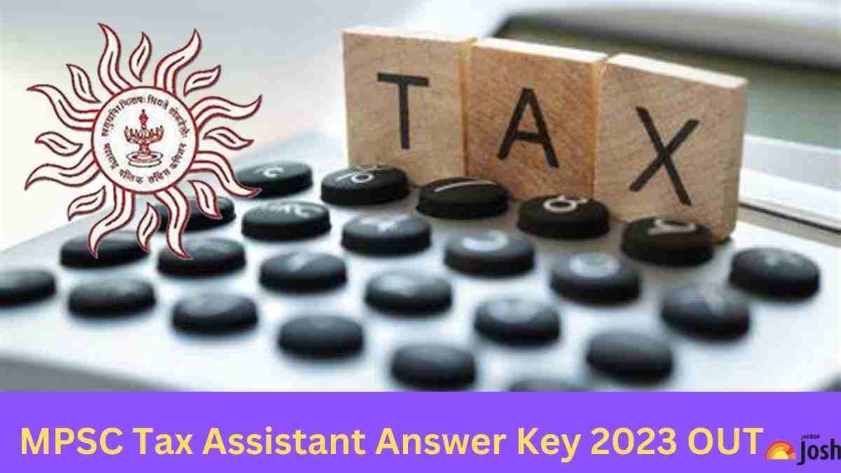 MPSC TAX ASSISTANT ANSWER KEY 2023 OUT