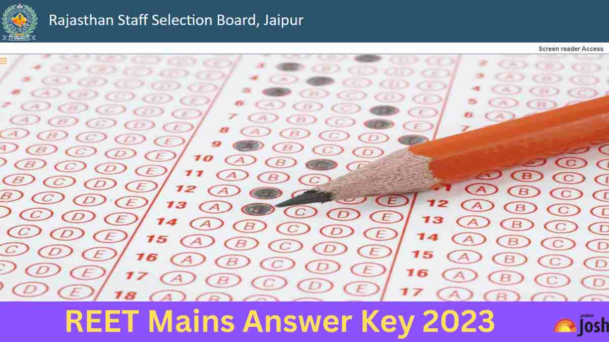 REET MAINS ANSWER KEY 2023 FOLEVEL 1 & LEVEL 2 RELEASED