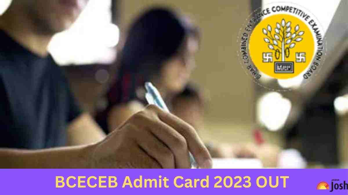 BCECEB ADMIT CARD 2023 OUT