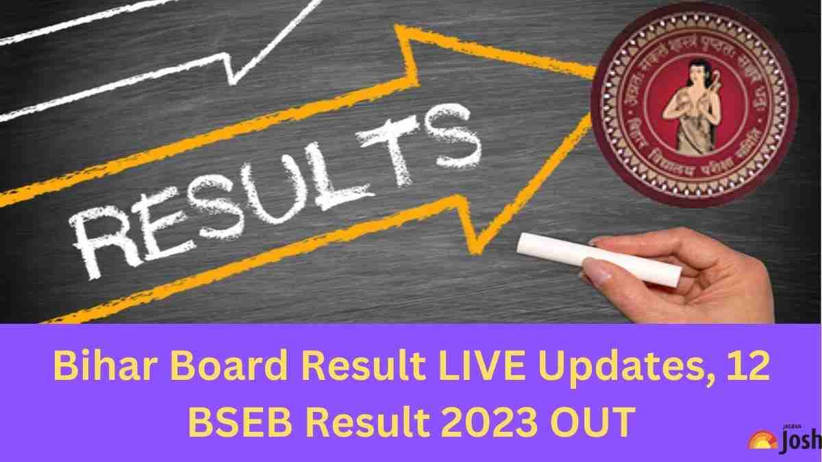 Bihar Board Result 2023 LIVE Updates: 12th Result Today, Check Official Time