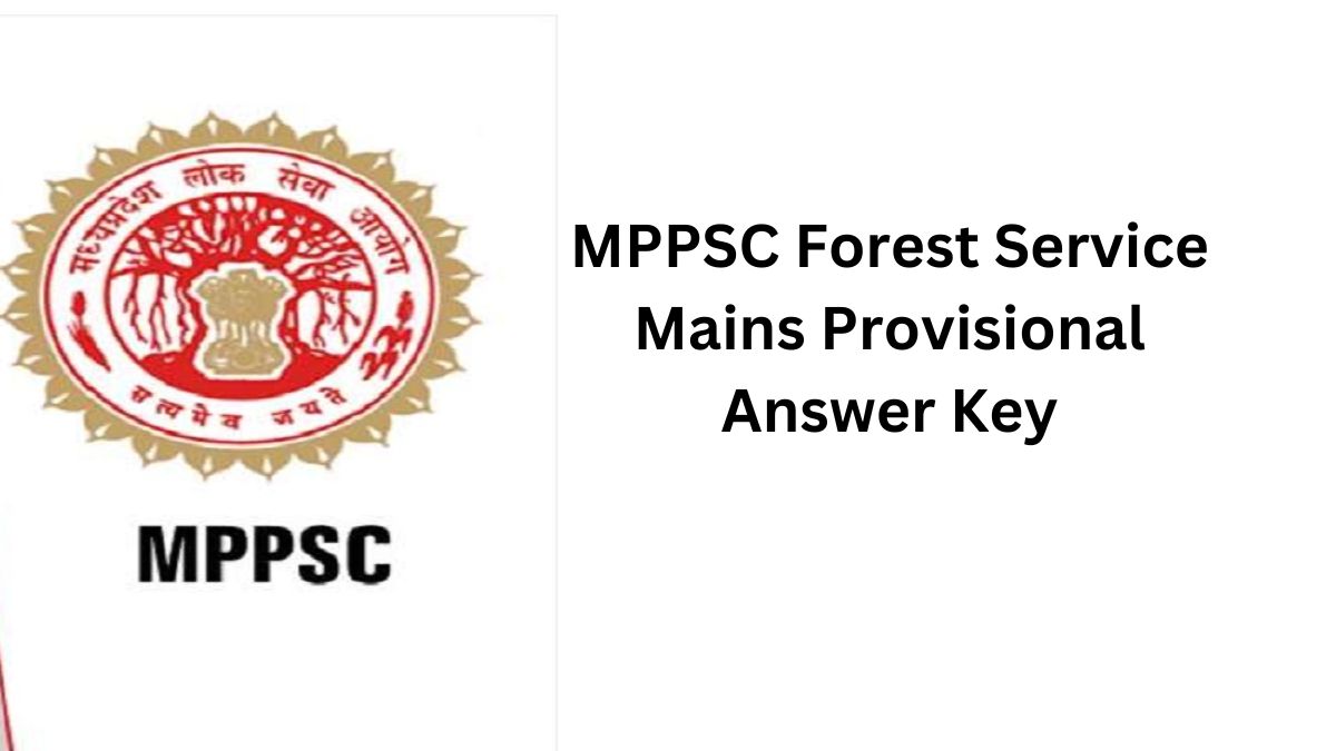  MPPSC  Forest Service Mains Answer Key 2023 Out