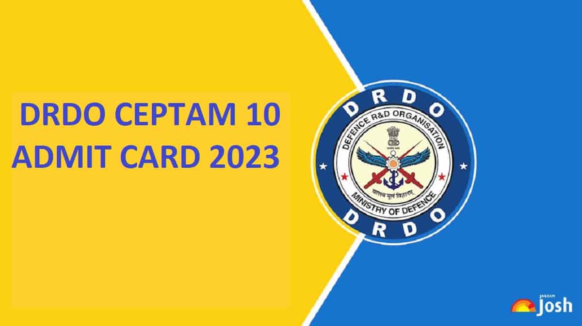 DRDO CEPTAM 10 Admit Card 2023