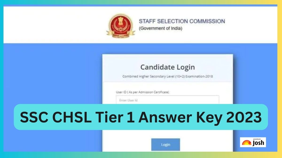 SSC CHSL Tier 1 Answer Key 2023