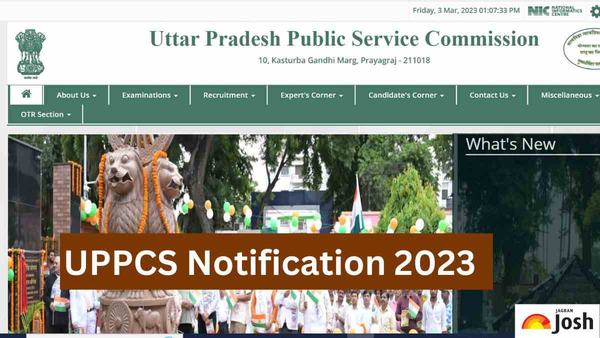 UPPCS Notification 2023