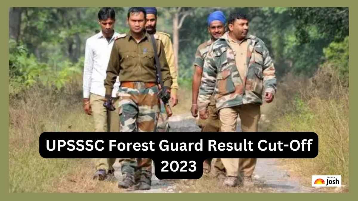 UPSSSC Forest Guard Result 2023