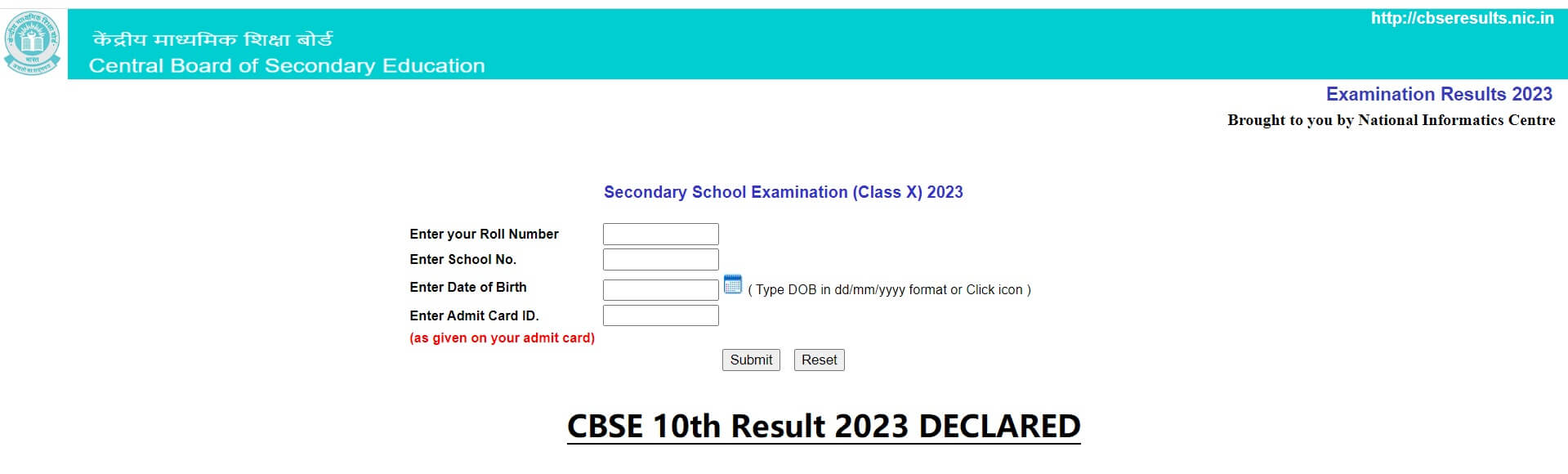 Get here latest updates and news for CBSE Class 10th Result 2023