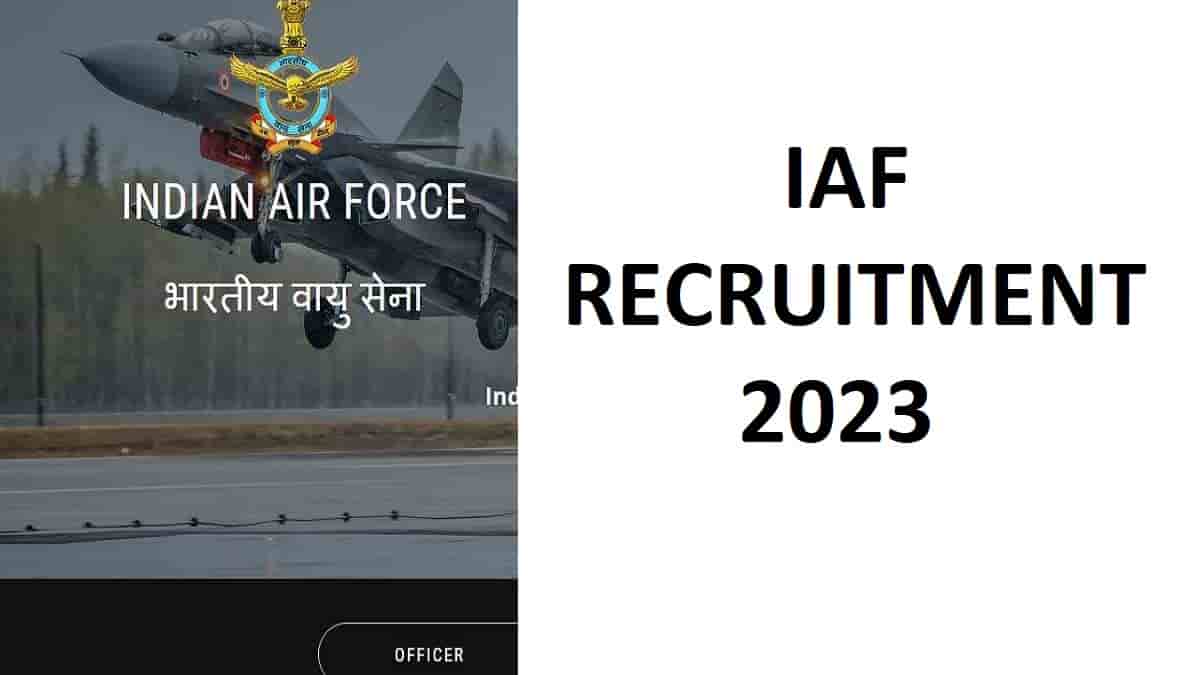 IAF Vayu Recruitment 2023