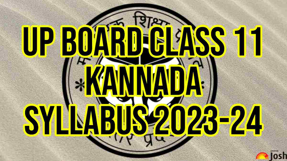 Download UP Board Class 11th Kannada Syllabus 2023-24 PDF