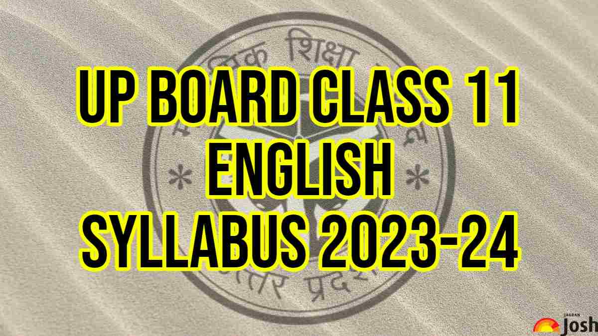 Download UP Board Class 11th English Syllabus 2023-24  PDF