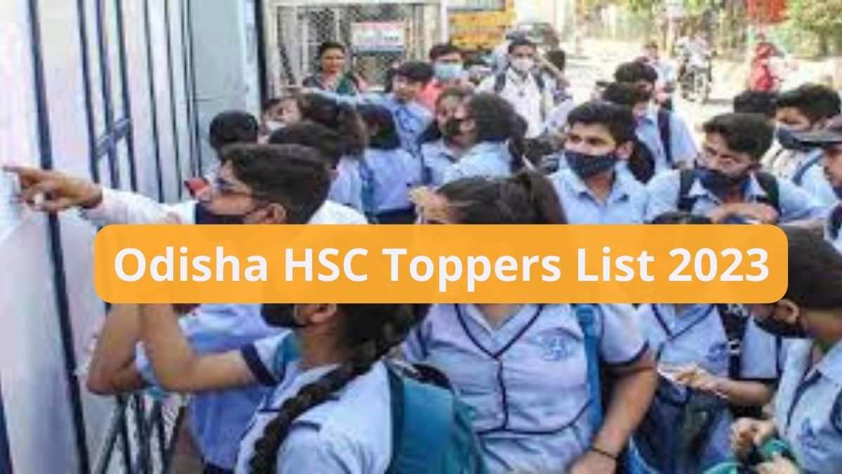 Odisha HSC Toppers List 2023