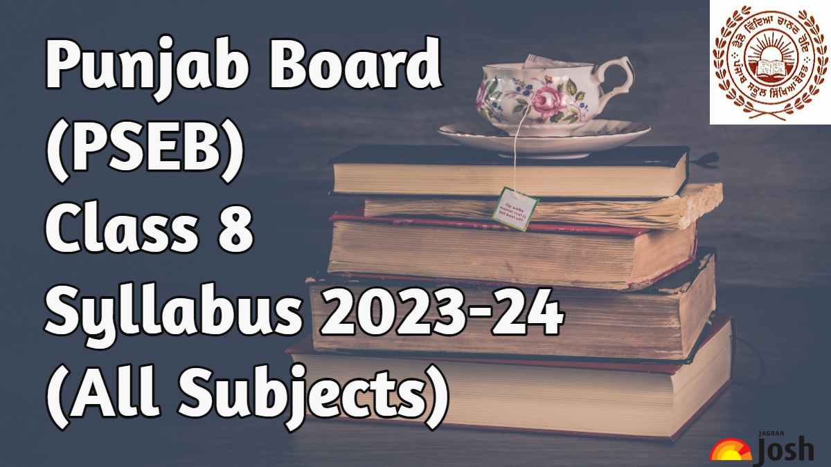 Punjab Board Class 8 Syllabus 2023-24 All Subjects, Download PDFs