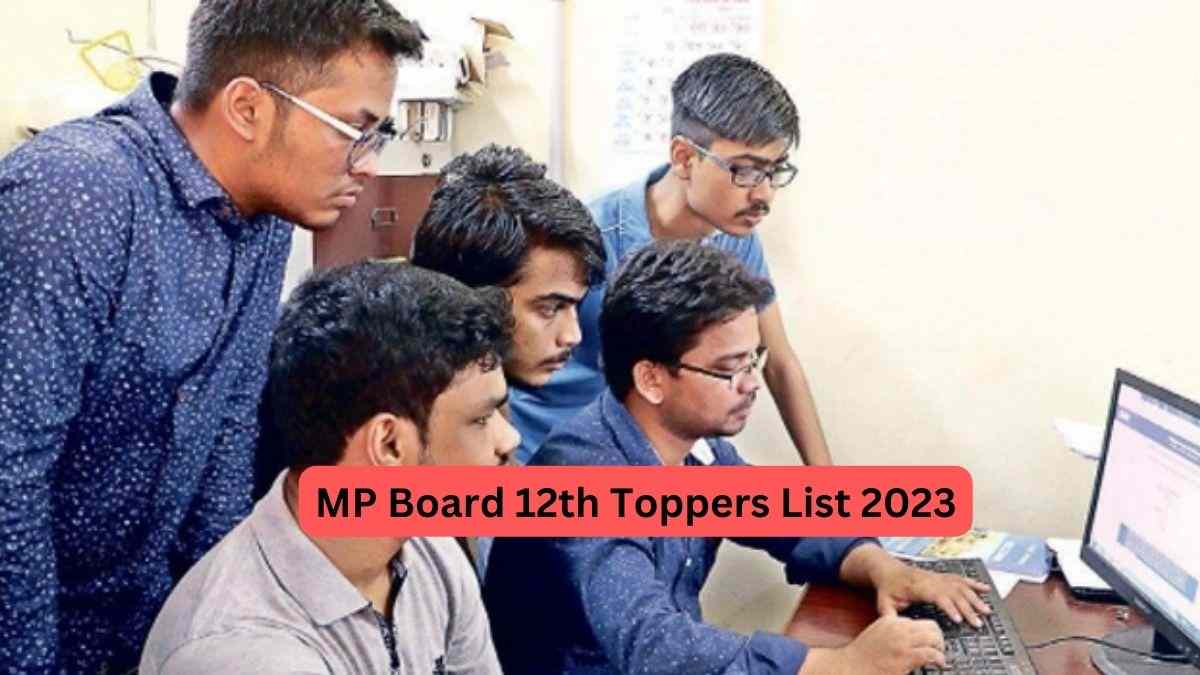 MP Board 12th Topper List 2023