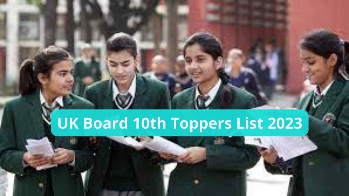 UK Board 10th Toppers List 2023