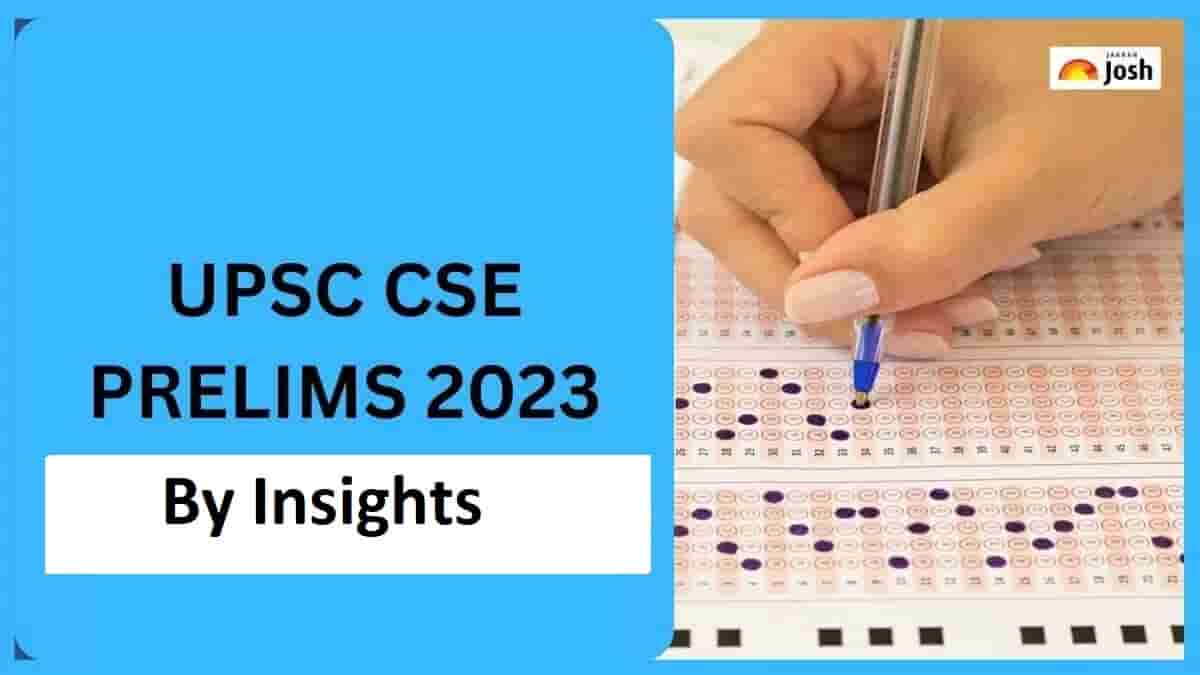 UPSC Prelims Answer Key 2023 by Insights