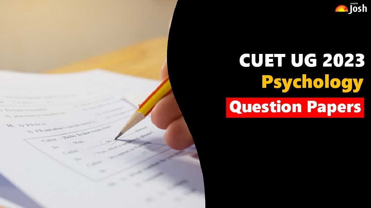 CUET Psychology Previous Year Question Papers with Solutions PDF