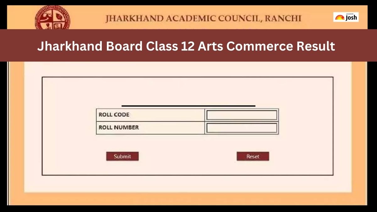 Jharkhand Board Class 12 Arts Commerce Result Date and Time