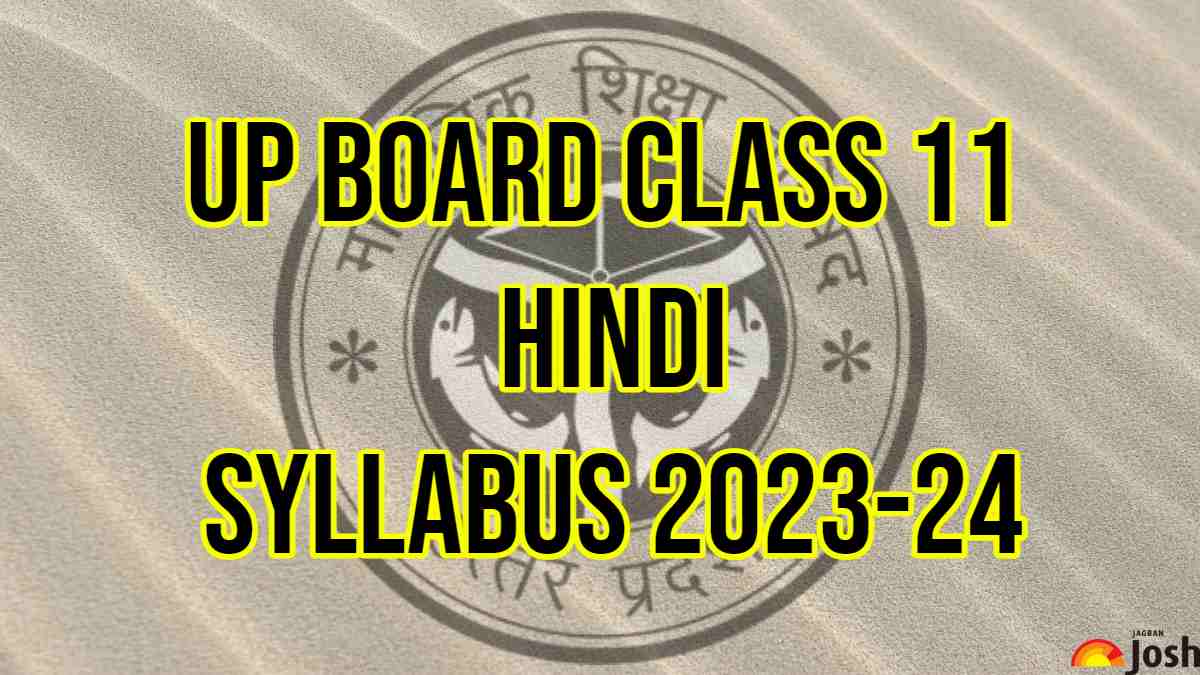 Download UP Board Class 11th Hindi Syllabus 2023-24  PDF