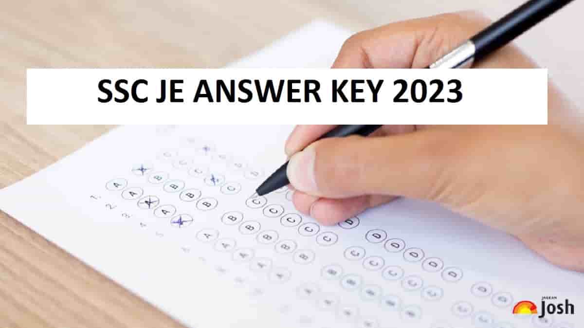 SSC JE Answer Key 2023: Check Direct Download Link