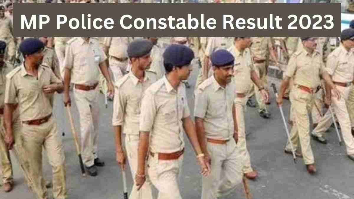 Result of MP Constable exam can come any time, check directly from here