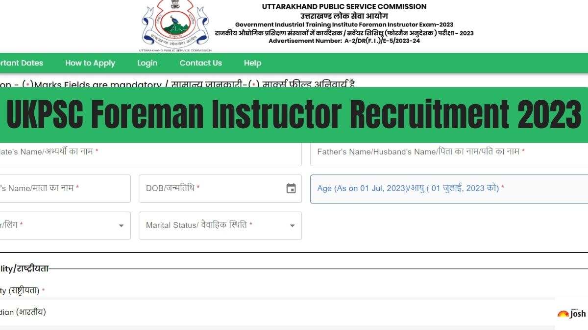 Get the direct link to UKPSC Recruitment 2023 Apply Online here.