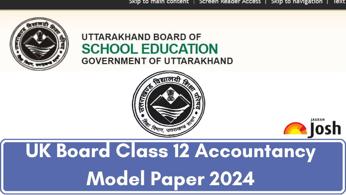 Get direct link to download Class 12 Accountancy Model paper for UK Board