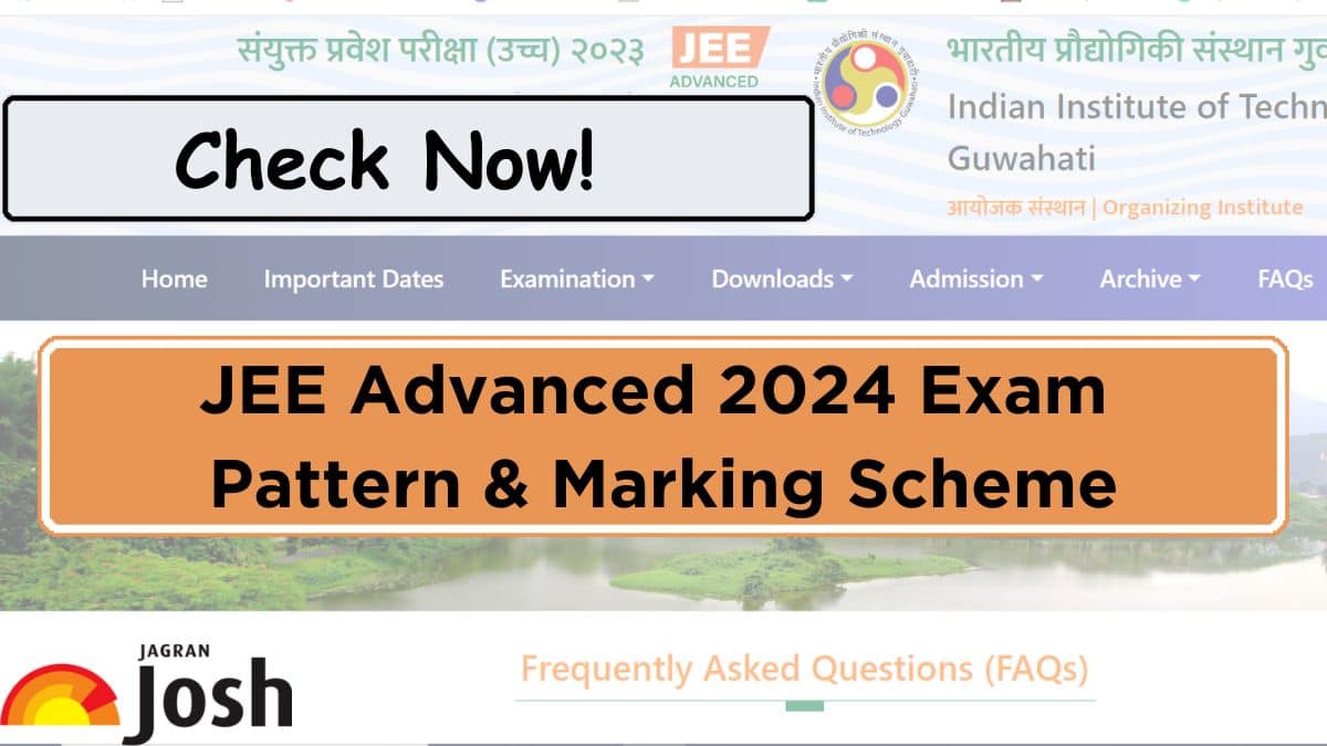 Download JEE Advanced 2024 Exam Pattern and Marking Scheme