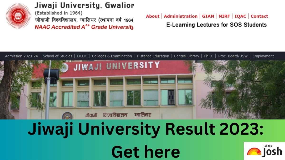 Get the direct link to download Jiwaji University Result 2023 PDF here.