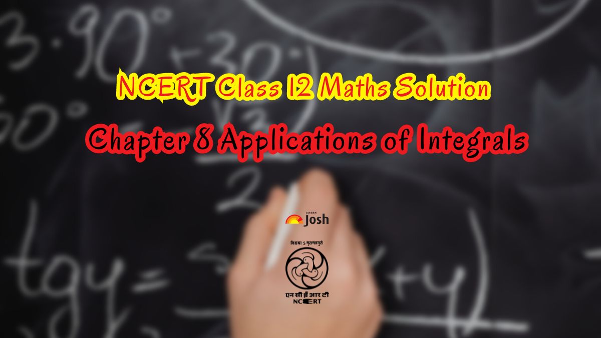 NCERT Solutions for Class 12 Maths Chapter 8 Applications of The Integrals